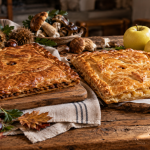 empanadas de otoño, castañas y manzanas